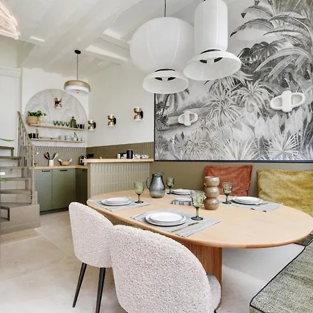 La Petite Maison Du Marais Avec Sauna Apartmán Paříž